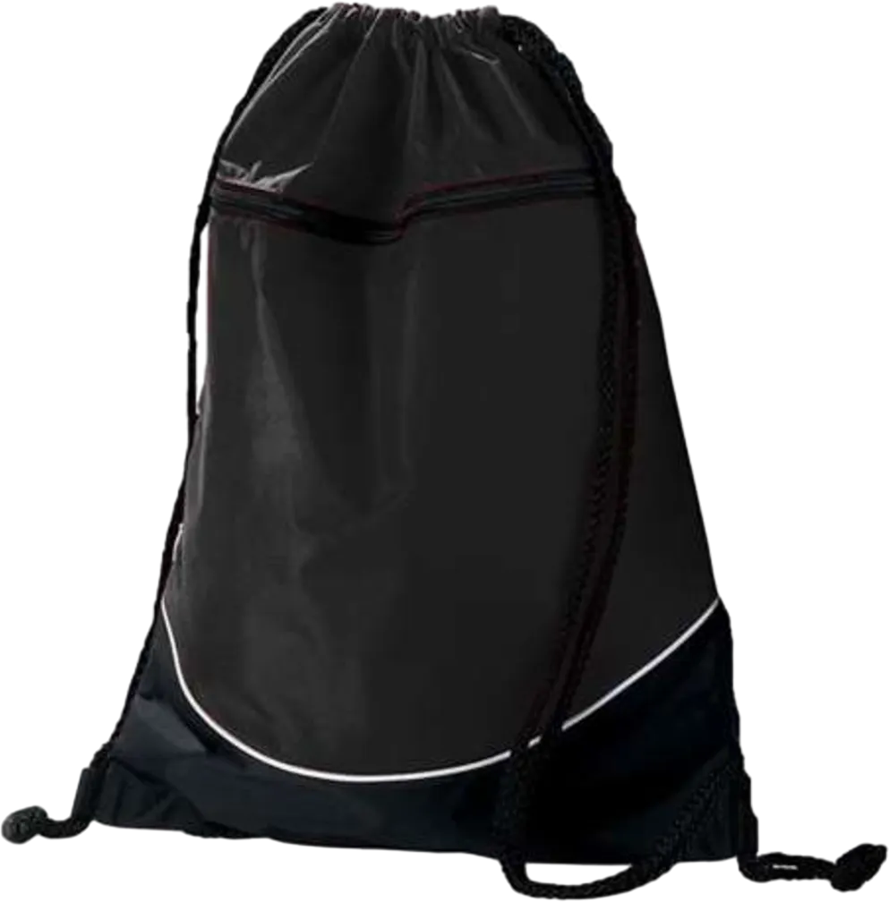 Tri-Color Drawstring Backpack