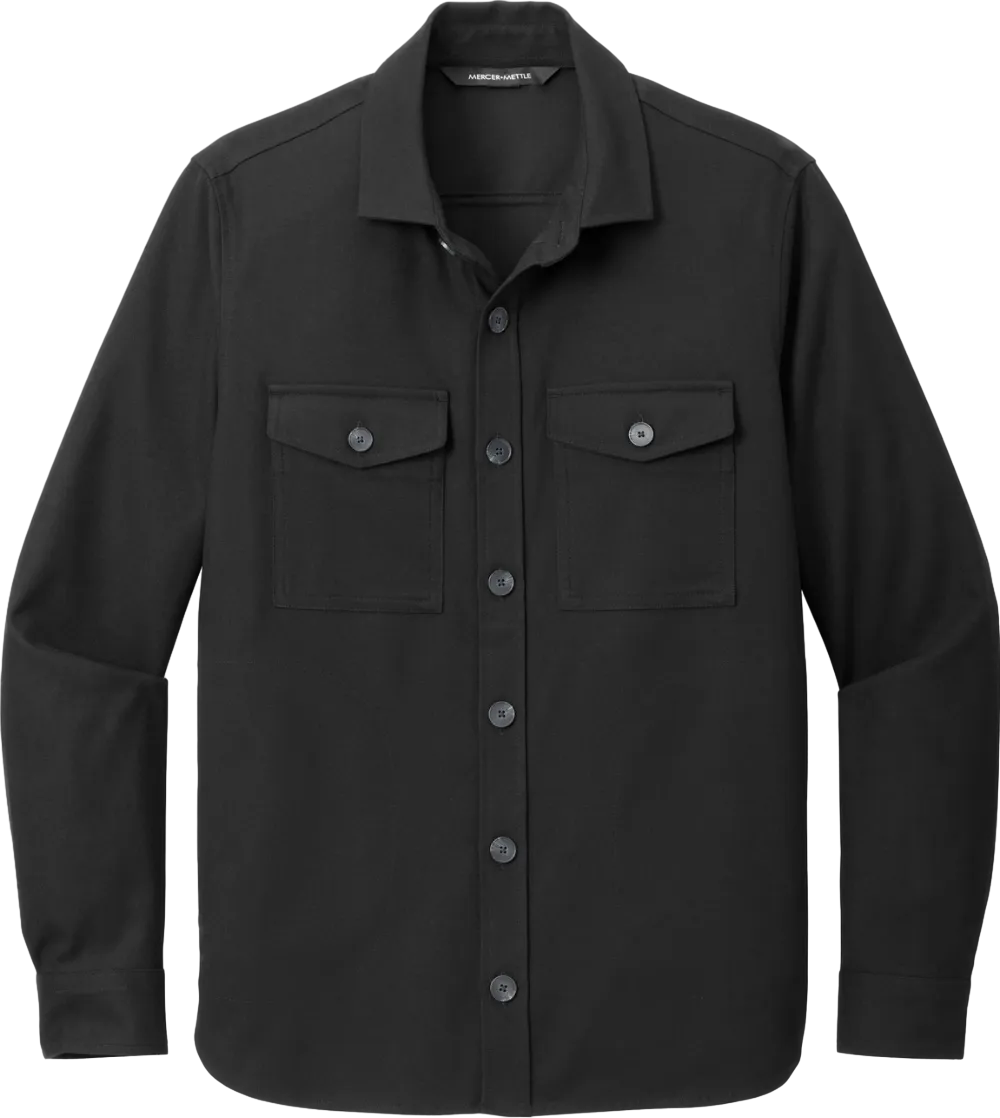 Long Sleeve Twill Overshirt