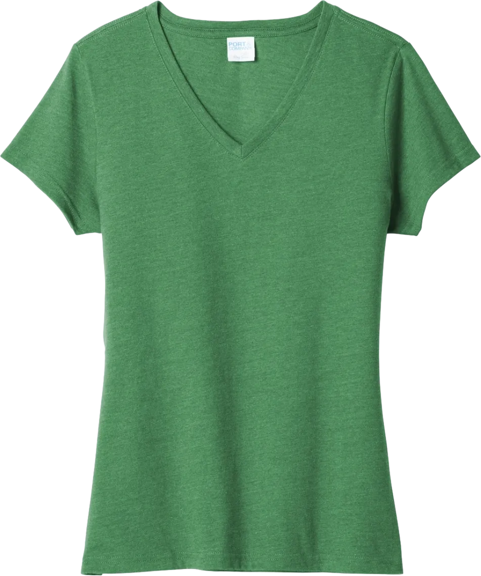 Ladies Fan Favorite Blend V-Neck Tee