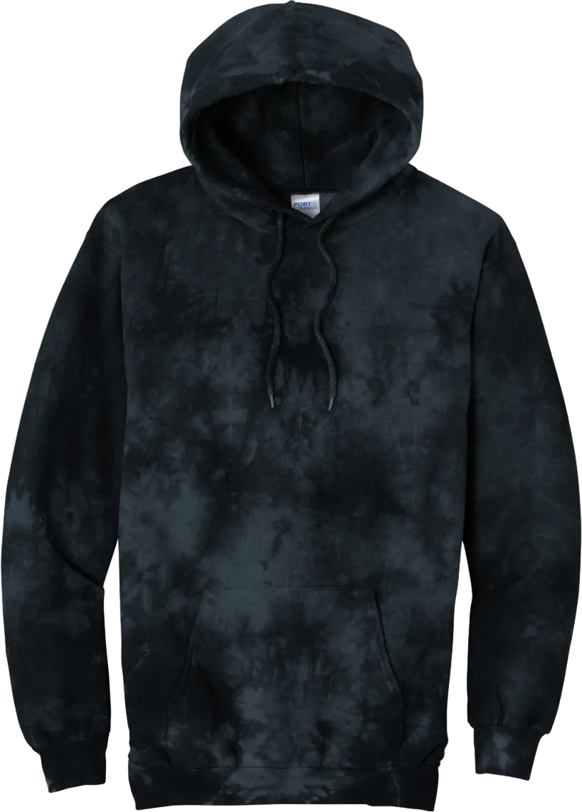Crystal Tie-Dye Pullover Hoodie