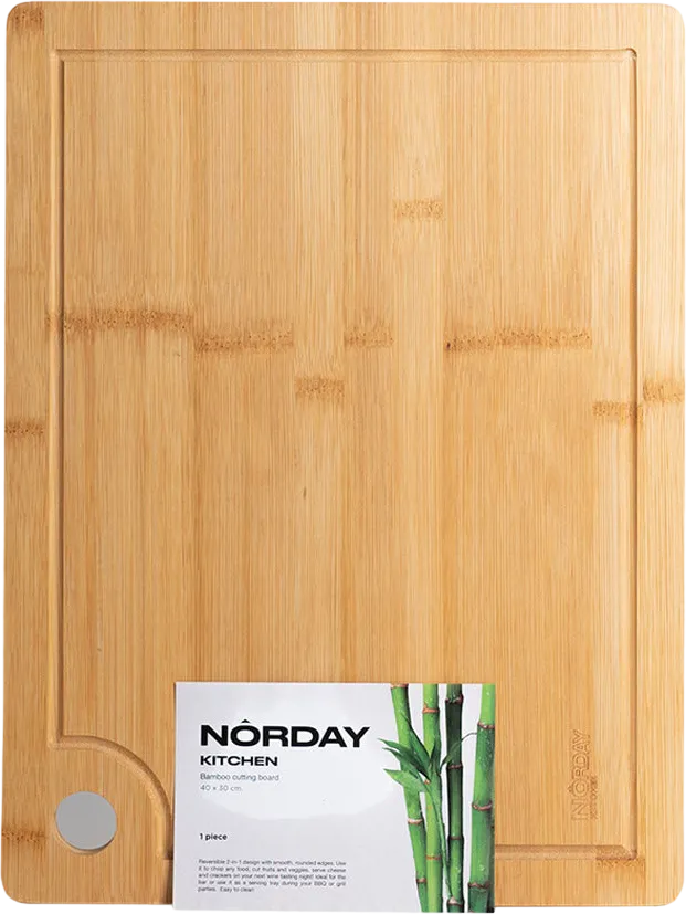 Bamboo board with hole