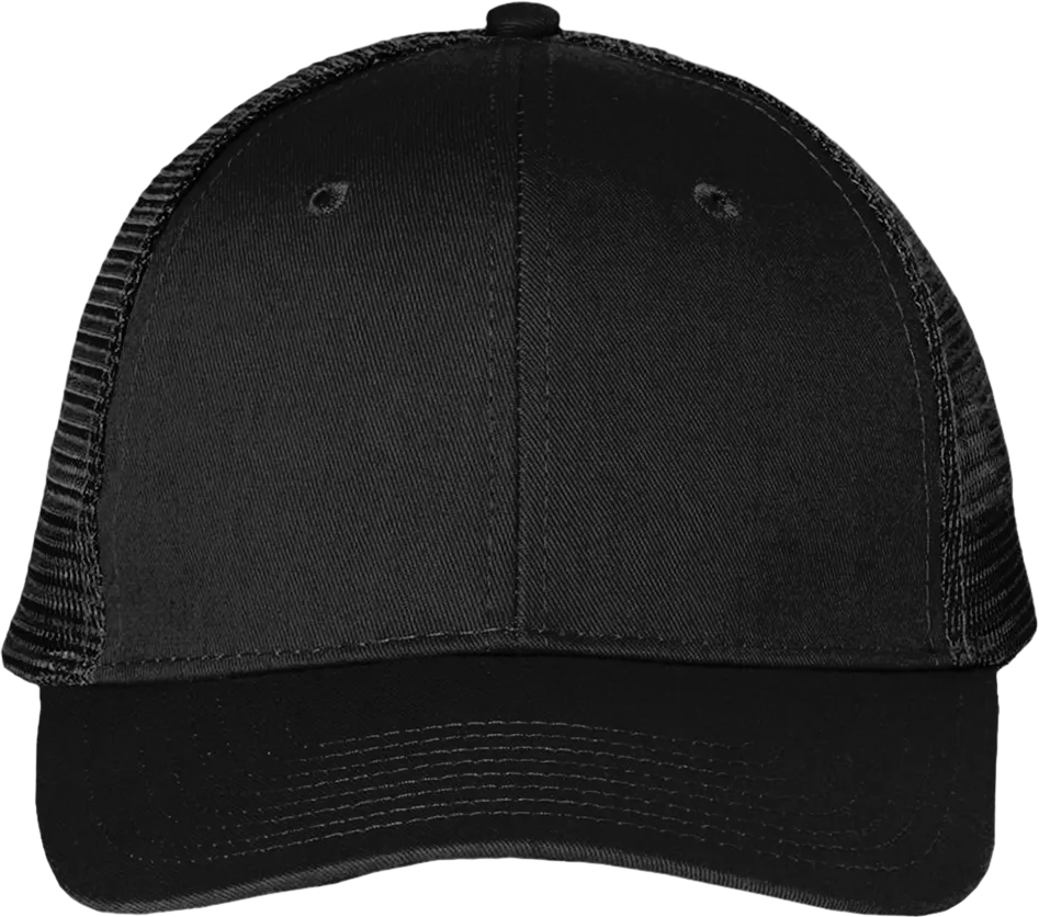 Mesh-Back Twill Trucker Cap