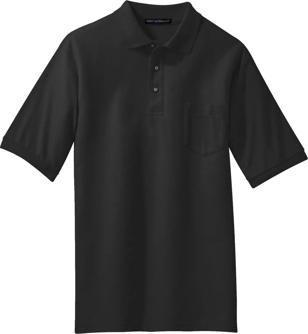 Silk Touch Polo with Pocket