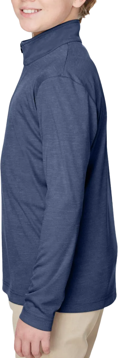 Youth Zone Sonic Heather Performance 1/4-Zip