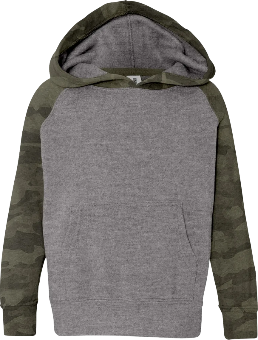 Toddler Special Blend Raglan Hooded Sweatshirt