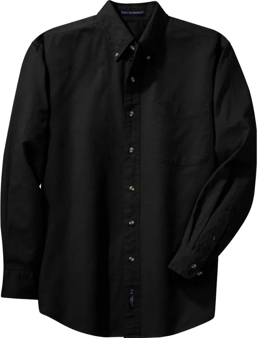 Long Sleeve Twill Shirt