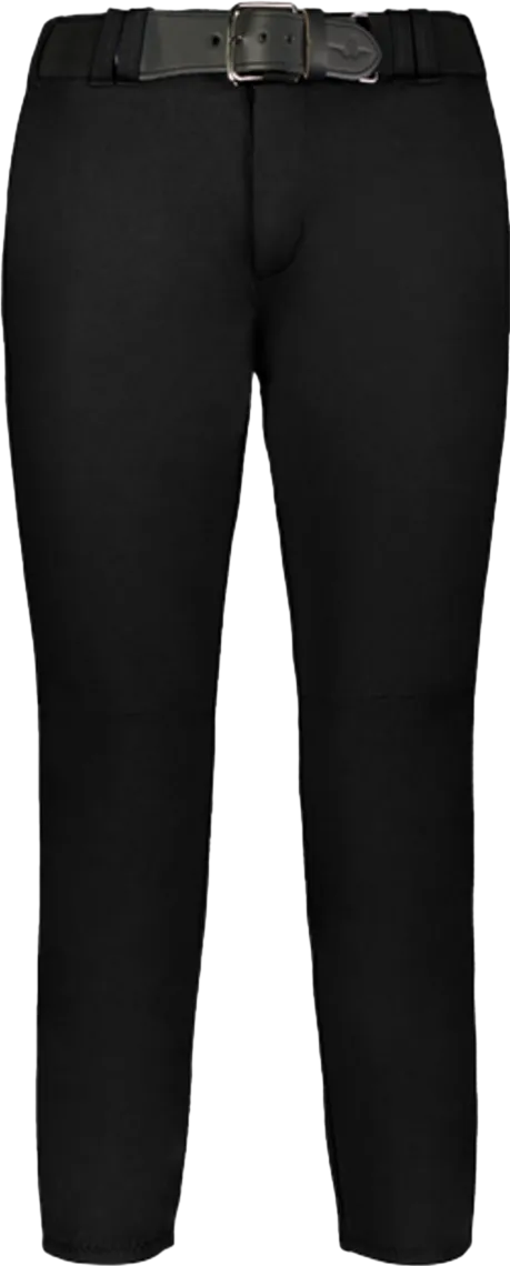 Girls Softball Pant With Belt Loops