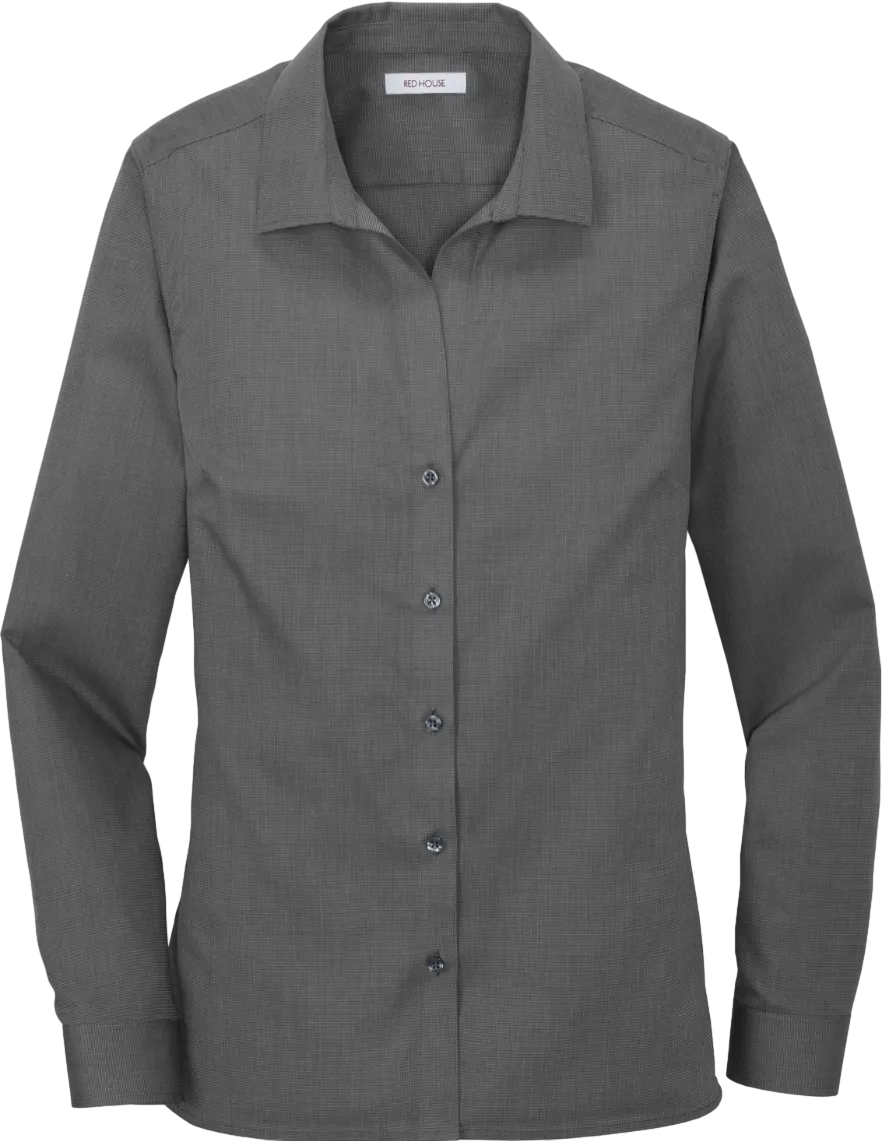 Ladies Nailhead Non-Iron Shirt