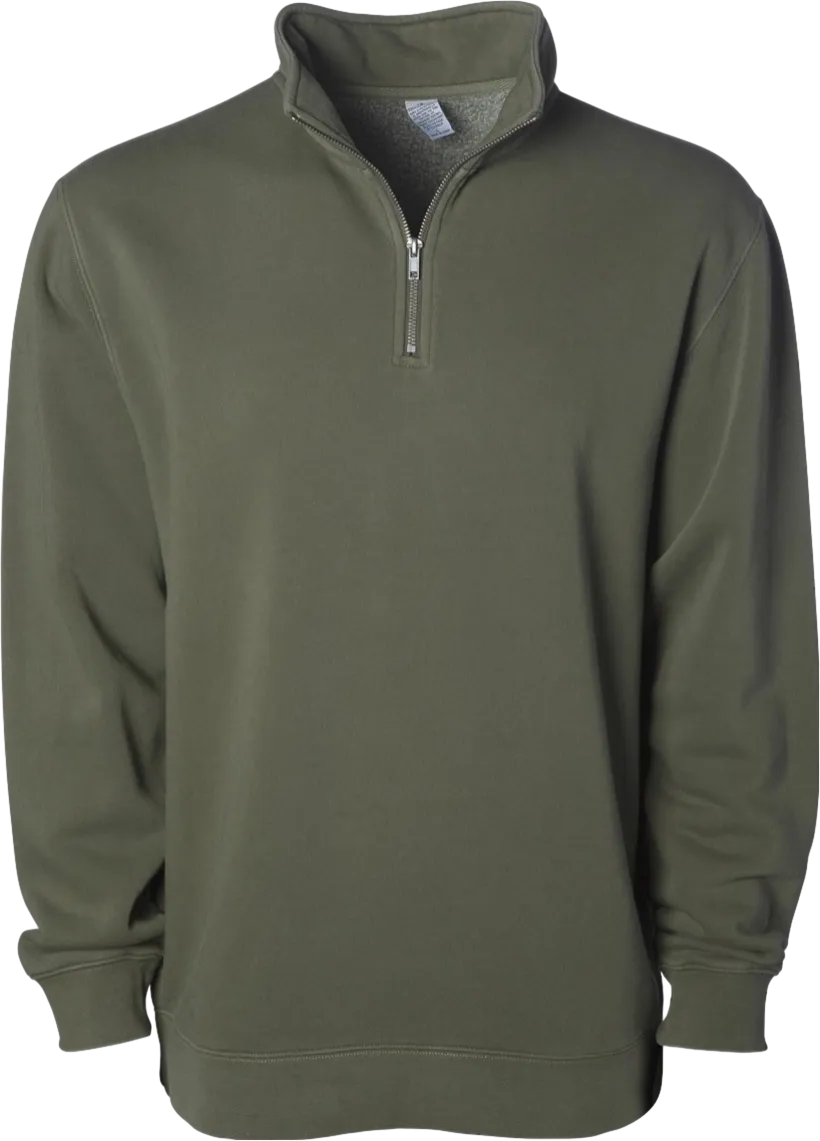 Unisex Pigment-Dyed 1/4-Zip Pullover
