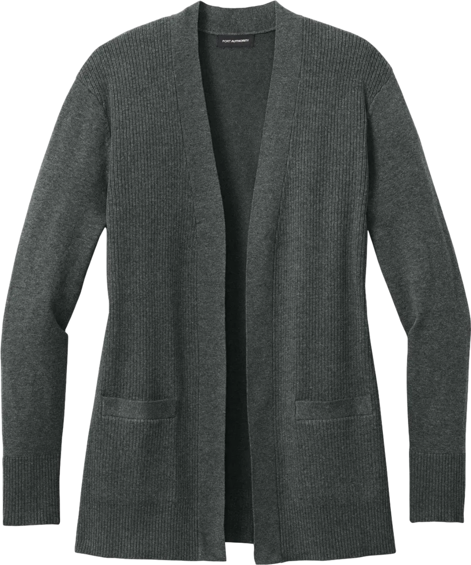 Women's Easy Care Open-Front Cardigan Sweater