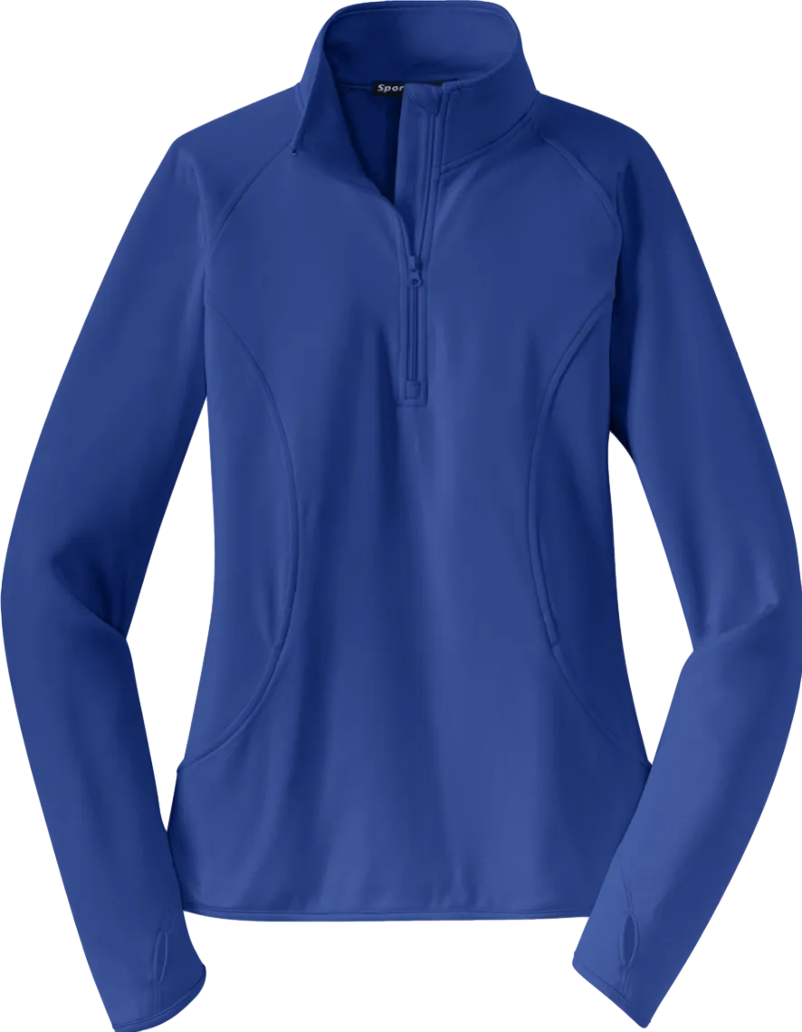 Ladies Sport-Wick Stretch 1/2-Zip Pullover