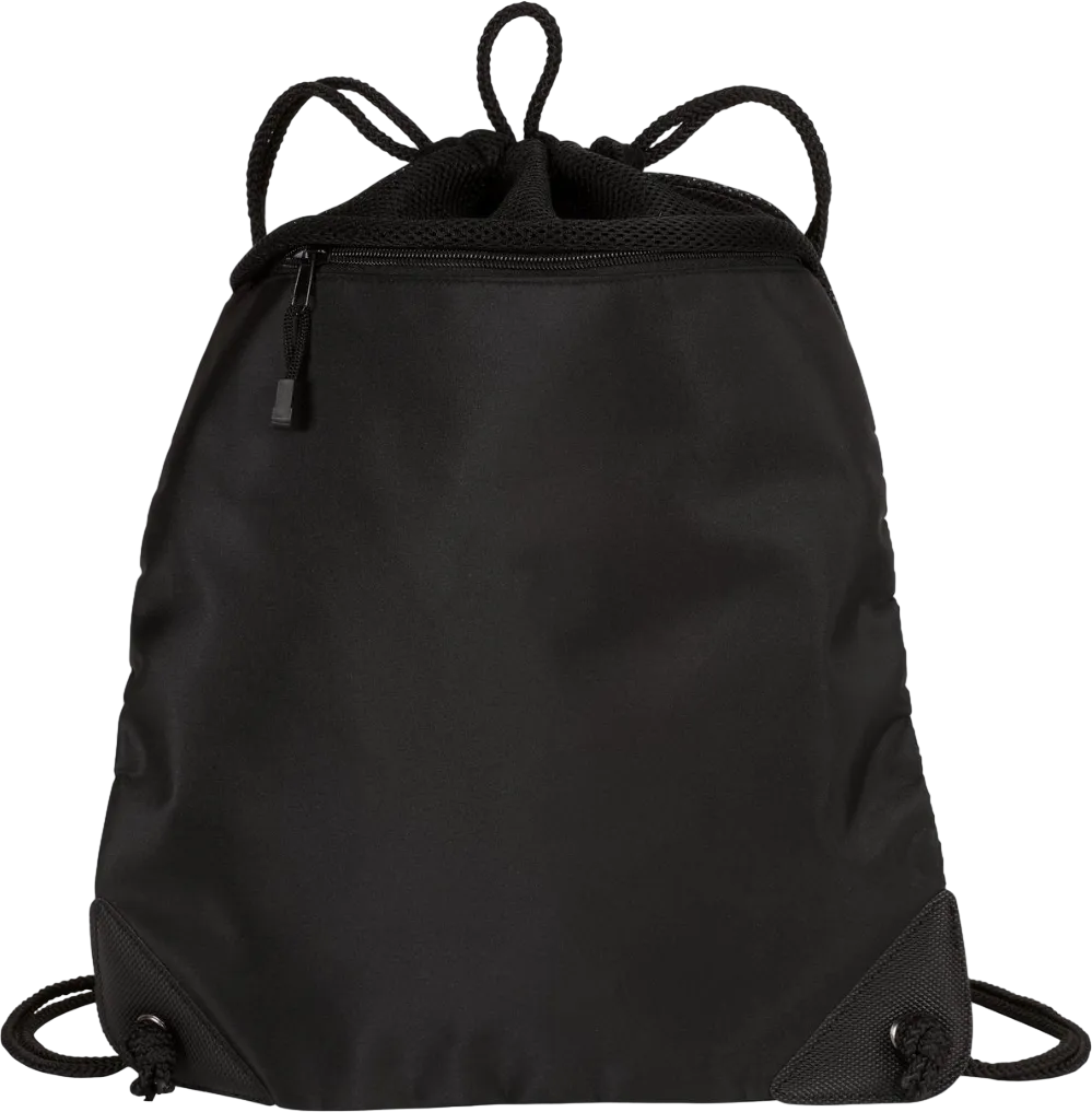 Cinch Pack with Mesh Trim