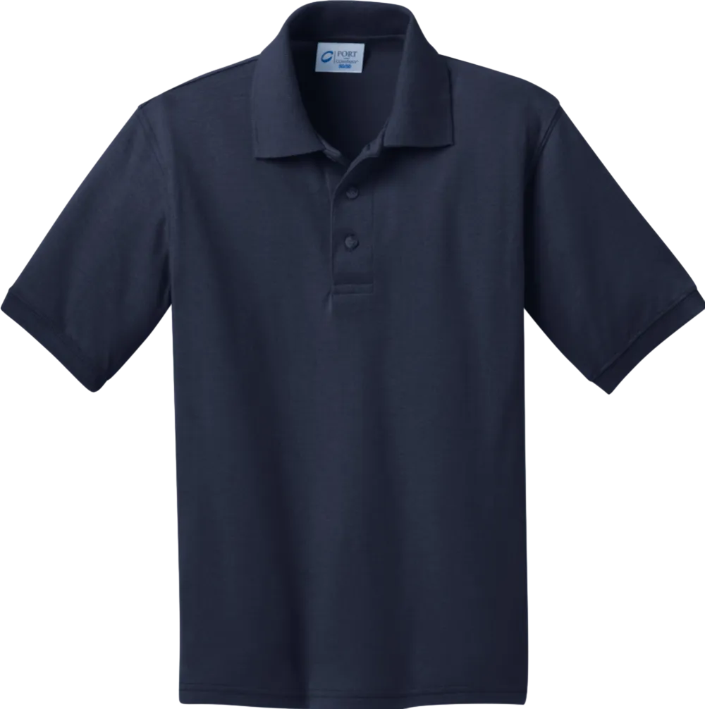 Youth Core Blend Jersey Knit Polo