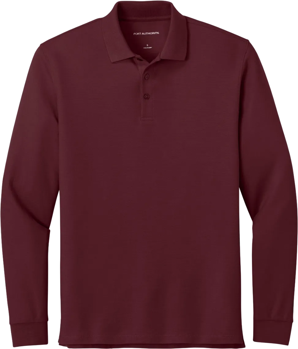 Wearever Signature Pique Long Sleeve Polo