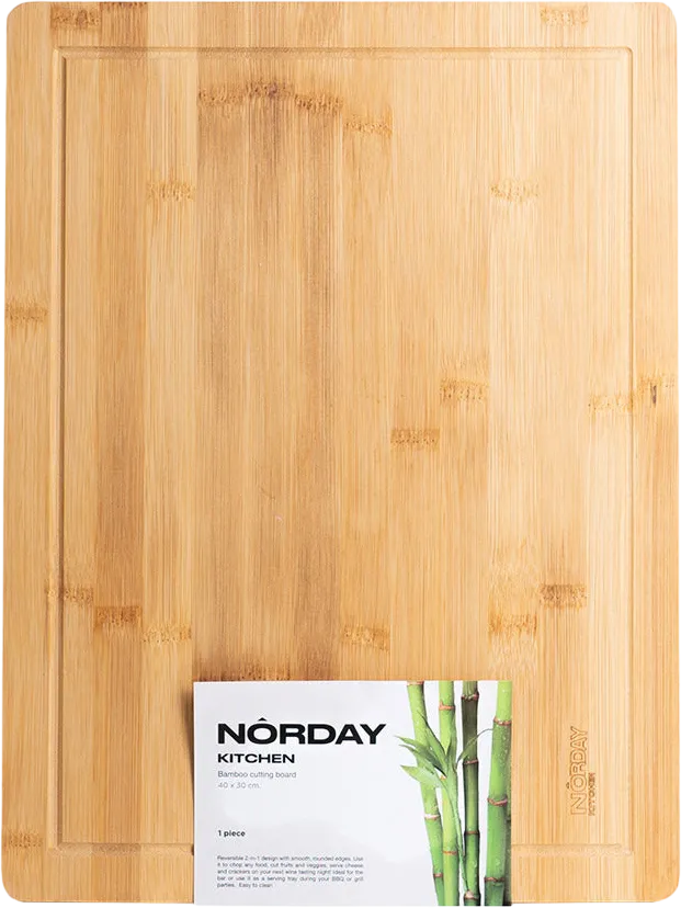 Bamboo board without hole