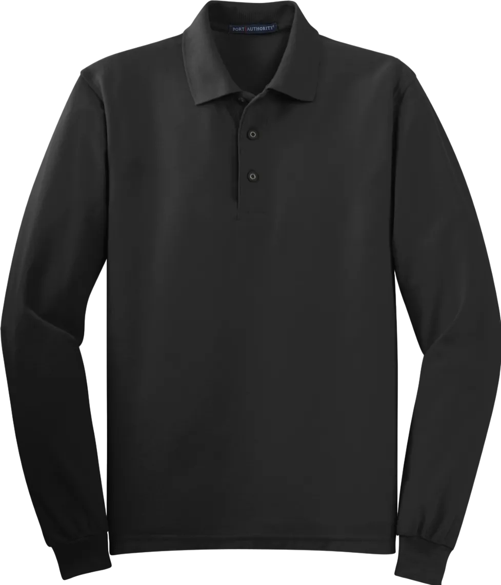 Tall Silk Touch Long Sleeve Polo