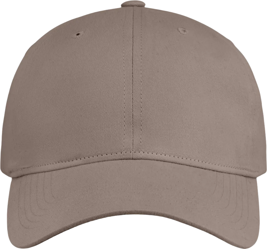 Unstructured Brushed Cotton Twill Hook-And-Loop Adjustable Cap