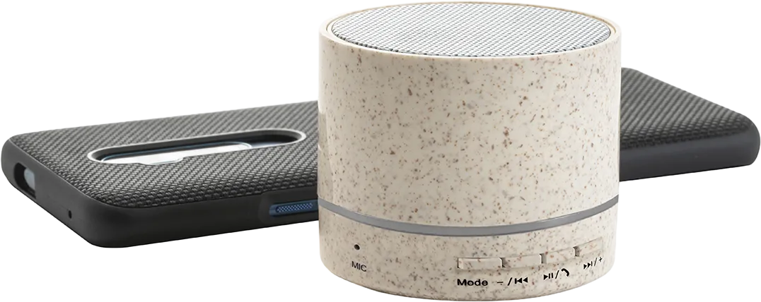 Round Eco-Friendly Portable Speaker