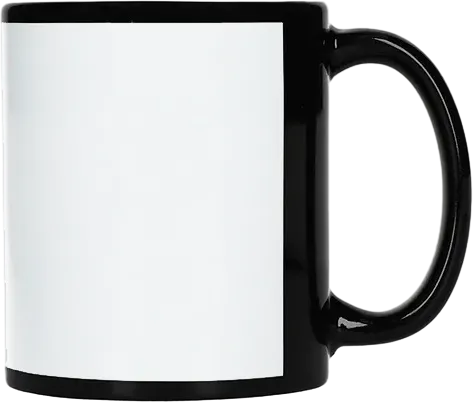 Black Ceramic Coffee Mug 11oz
