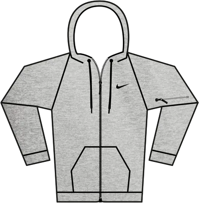 Men's Full-Zip Fitness Hoodie