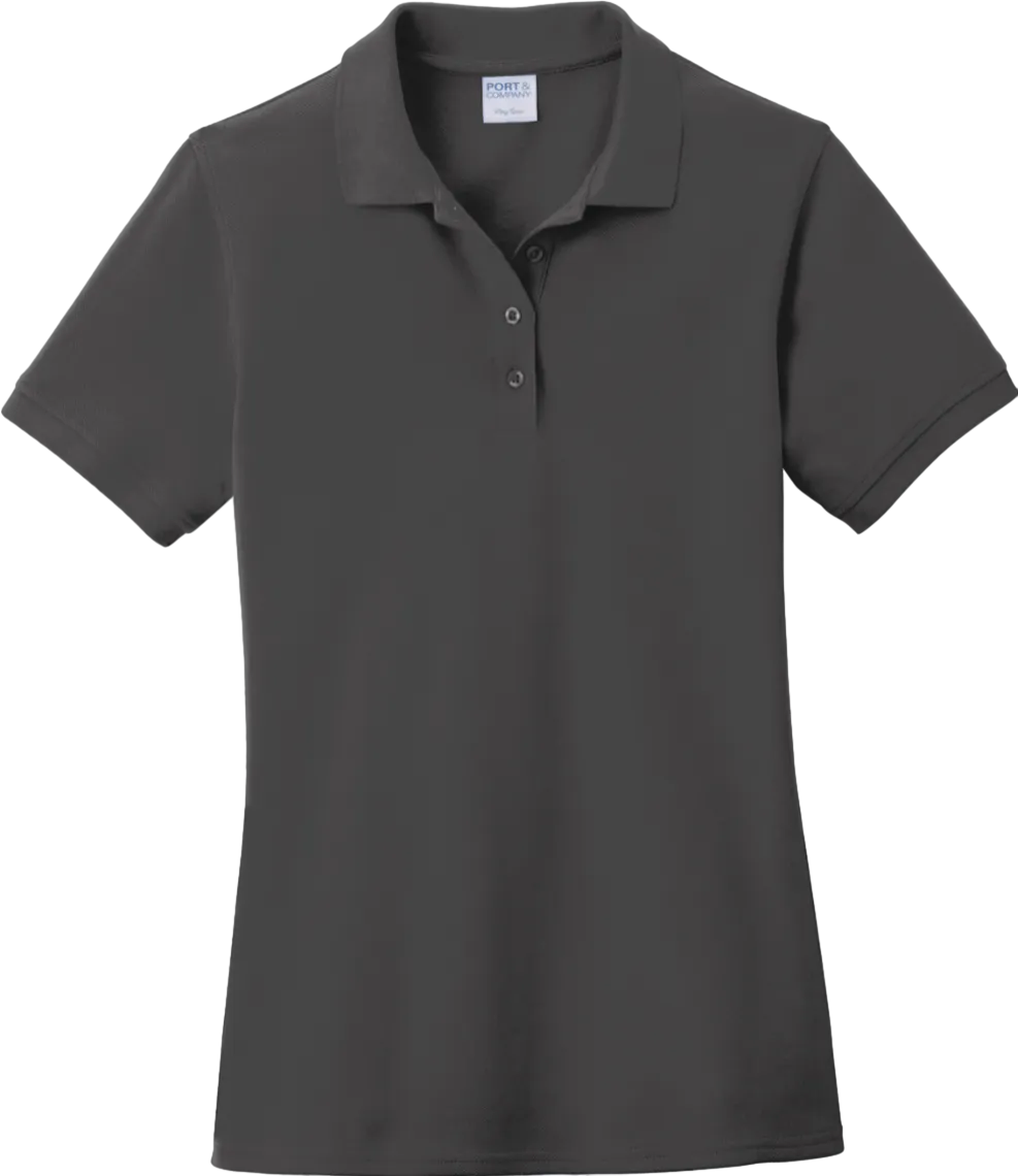 Ladies Combed Ring-Spun Pique Polo