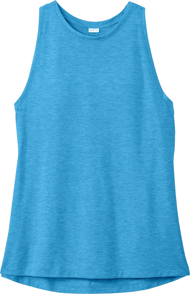 Ladies PosiCharge Tri-Blend Wicking Tank