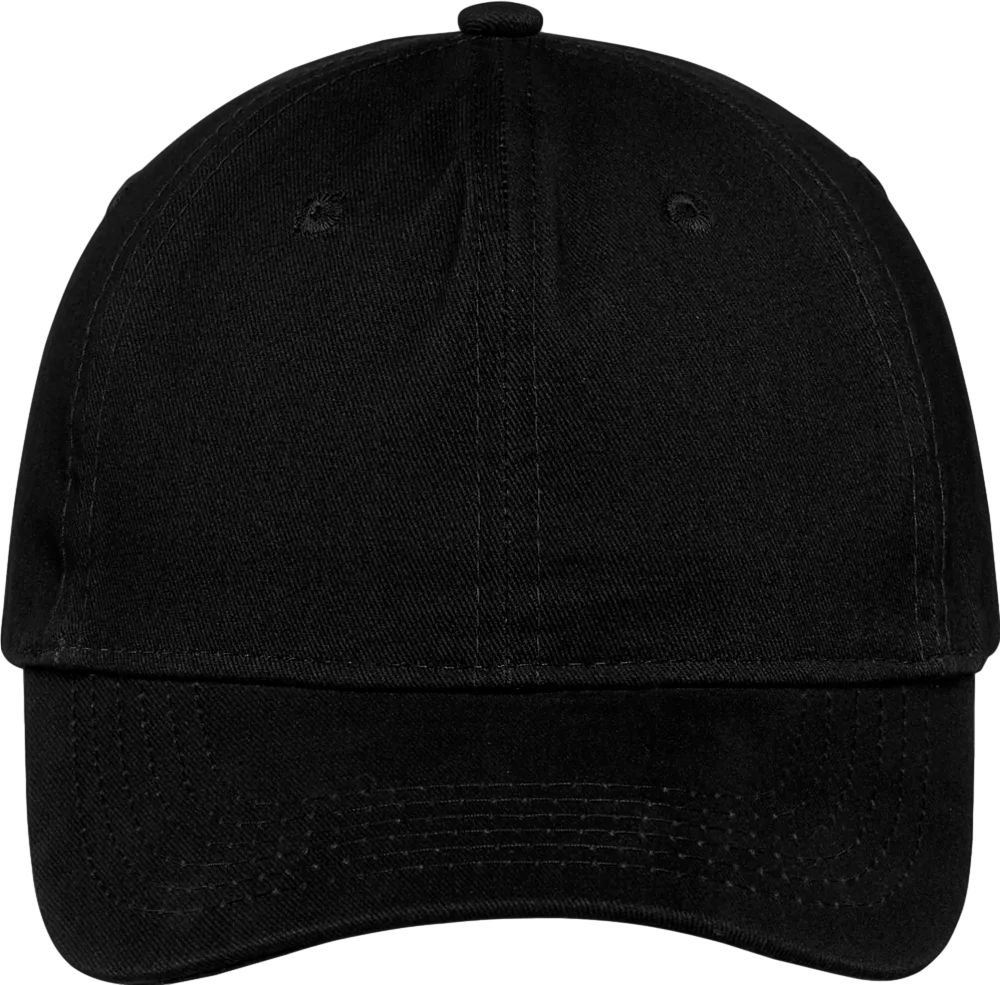 Brushed Twill Low Profile Cap