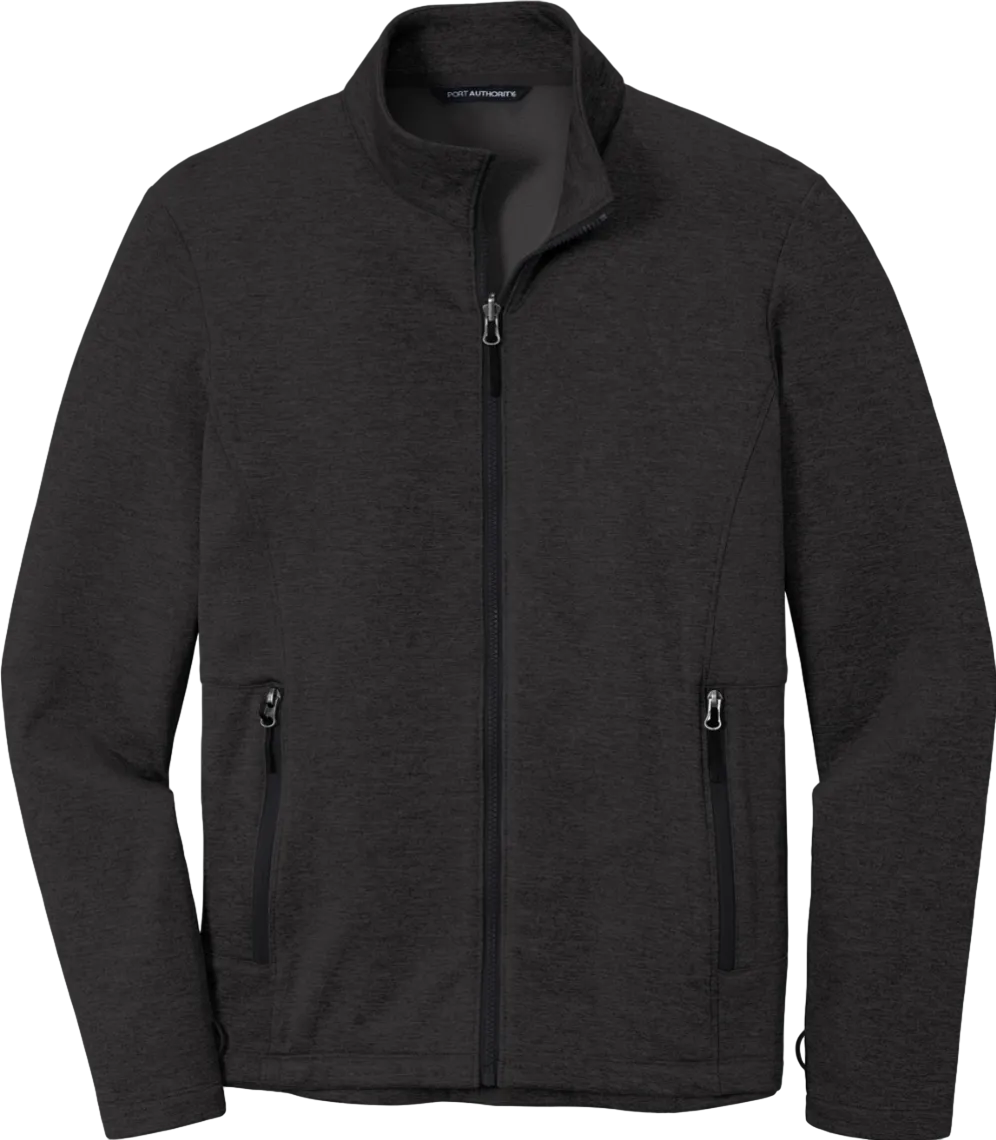 Collective Striated Fleece Jacket