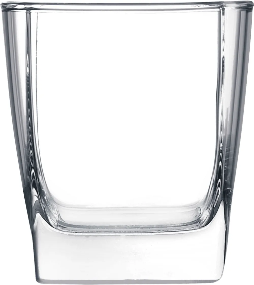 10 1/2 oz. Square on the Rocks Glass