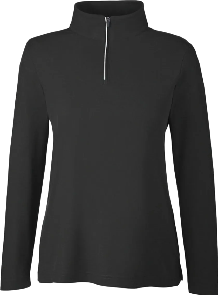 Ladies' Fusion ChromaSoft Pique 1/4-Zip