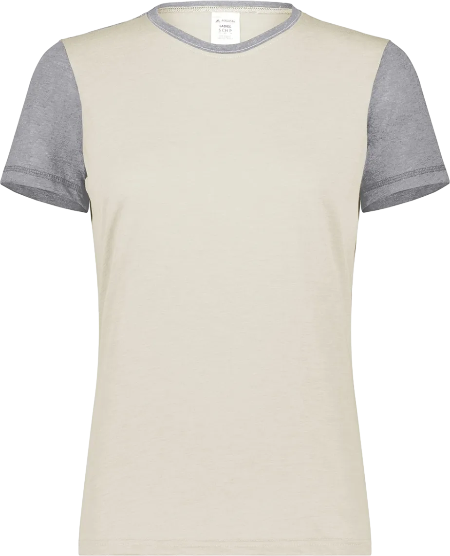 Ladies Gameday Vintage Ringer Tee
