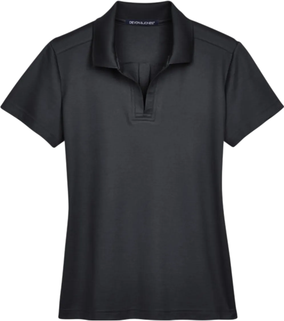 CrownLux Performance Ladies' Plaited Polo