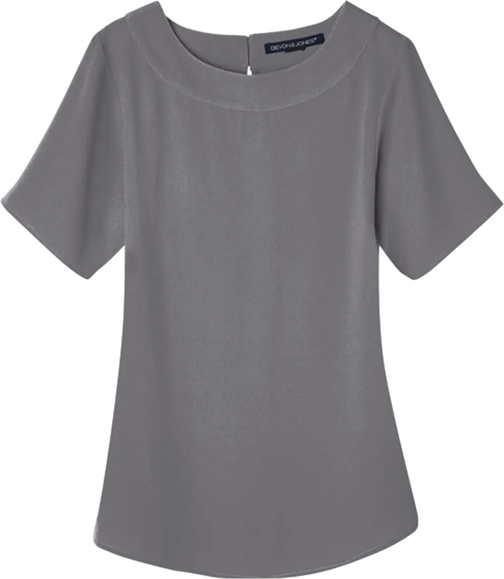 Ladies' Perfect Fit Boat-Neck Blouse