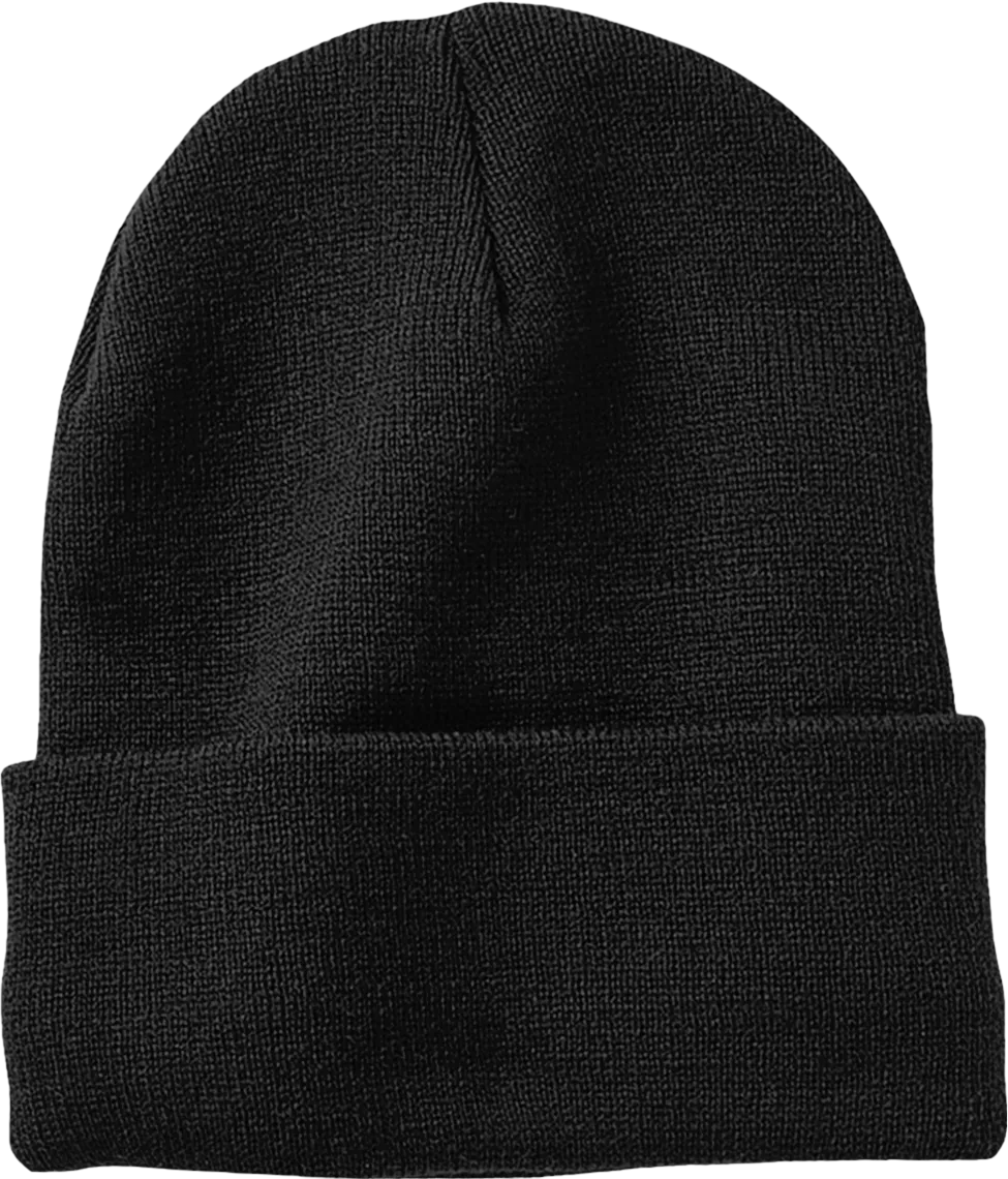 Jersey Lined 12" Cuffed Beanie