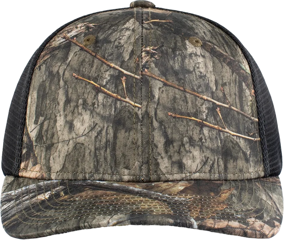 Mossy Oak Low-Profile Trucker PacFlex Cap