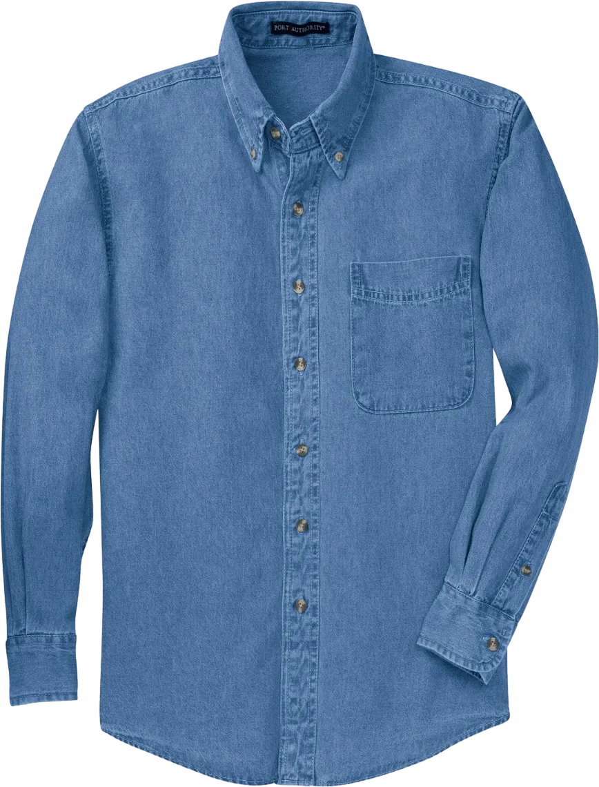 Long Sleeve Denim Shirt