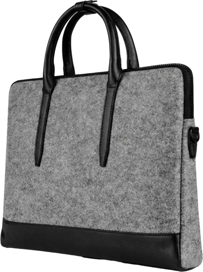 Soft Felt Hand Carry Laptop Bag