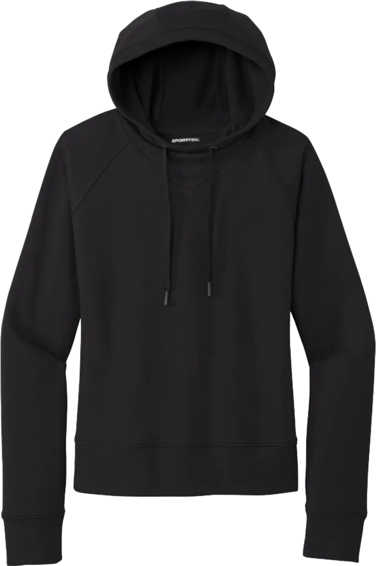 Ladies Lightweight French Terry Pullover Hoodie