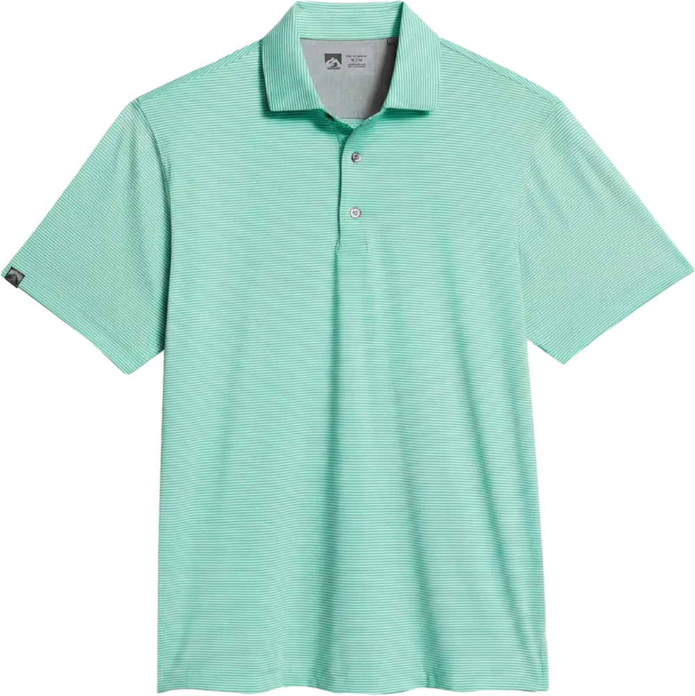Men's Optimist II Microstripe Short Sleeve Polo