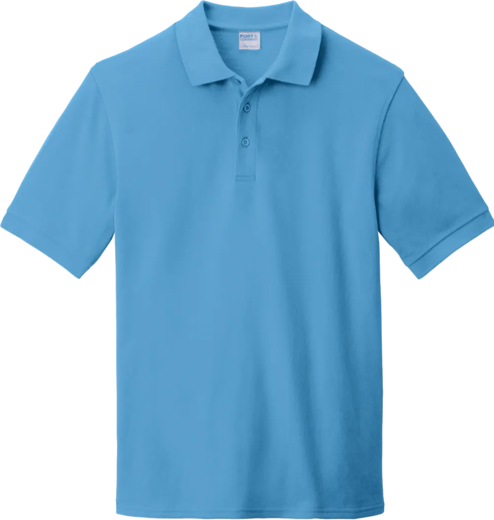 Combed Ring-Spun Pique Polo