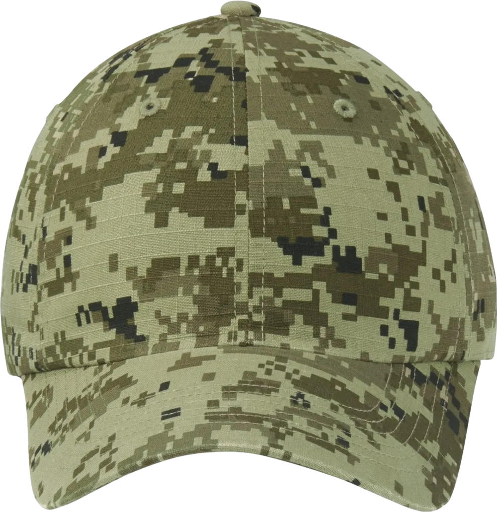 Digital Ripstop Camouflage Cap