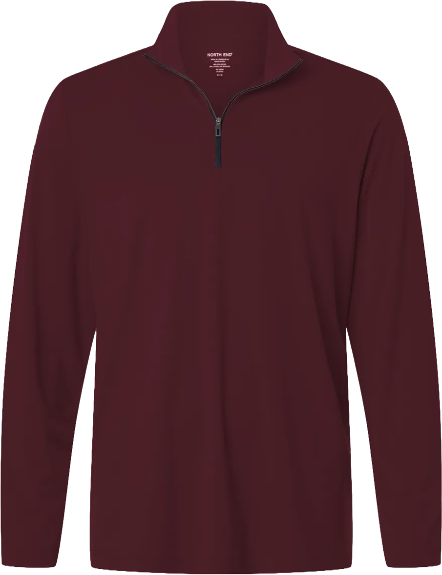 North End Men's JAQ Stretch Performance Quarter-Zip