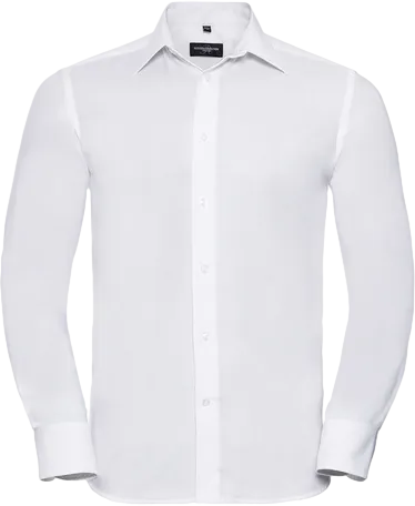Long Sleeve Easycare Tailored Oxford Shirt