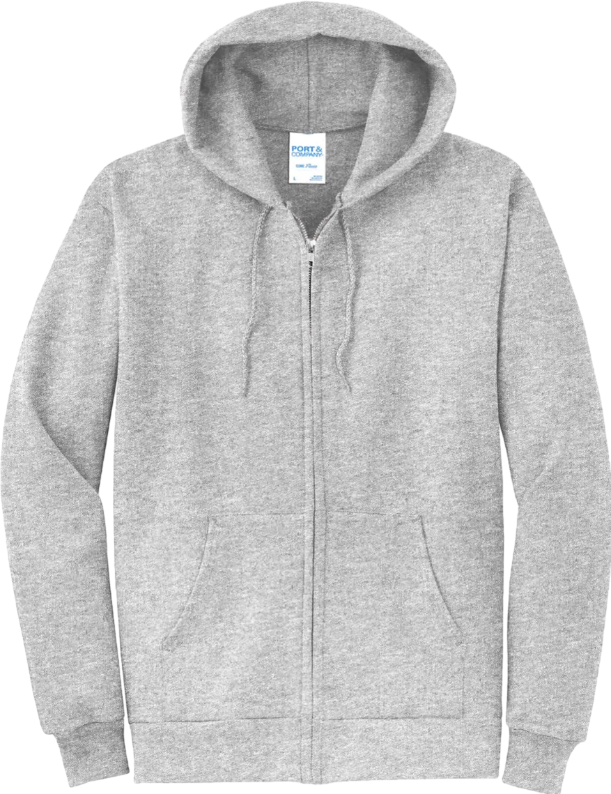 Core Fleece Full-Zip Hooded Sweatshirt