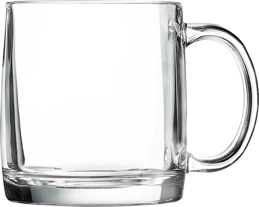 12 1/4 oz. Glass Coffee Mug