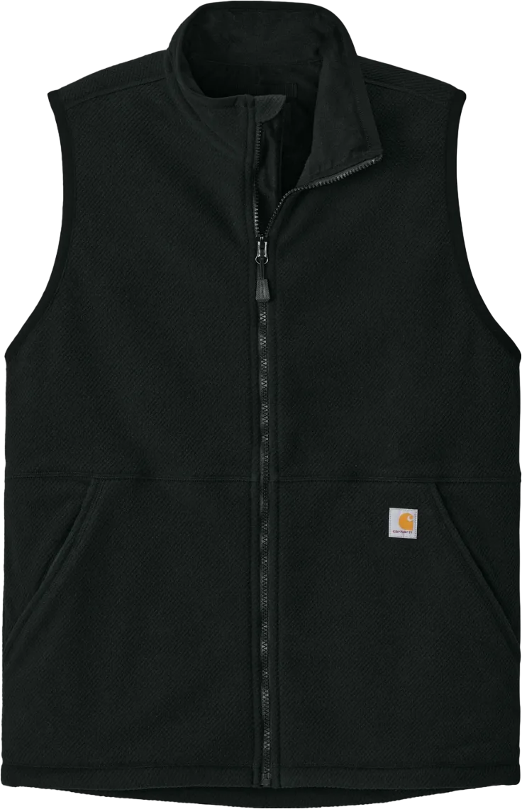 Textured Fleece Vest