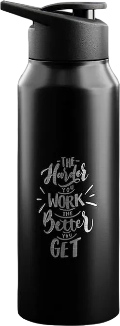 Single Wall Stainless Steel Sports Bottle