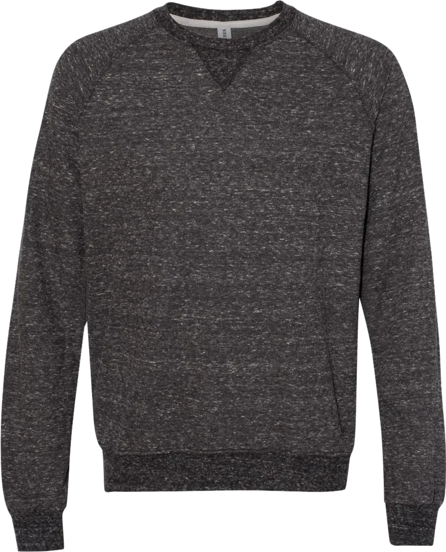 Snow Heather French Terry Crewneck Sweatshirt