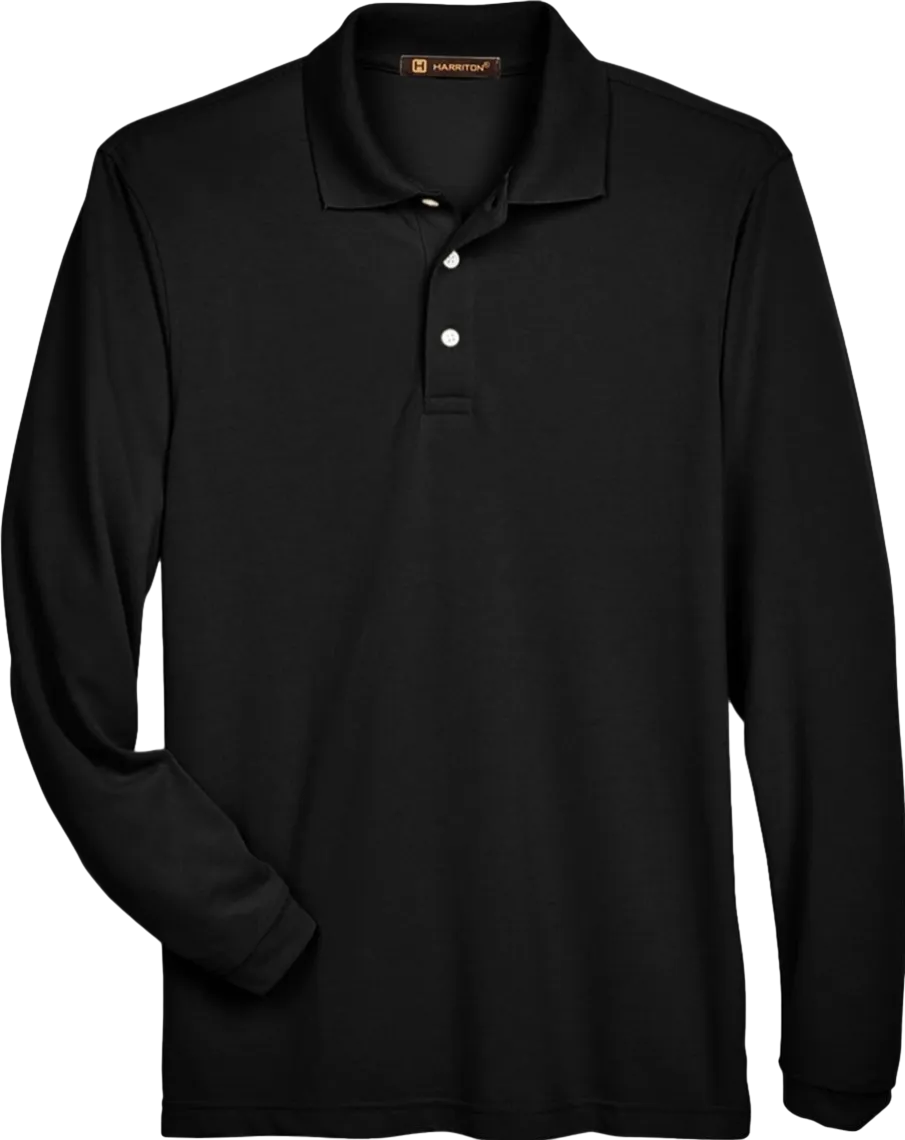 Men's Easy Blend Long Sleeve Polo