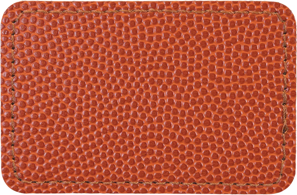 3" x 2" Rectangle Leatherette Patch with Heat Seal Backing